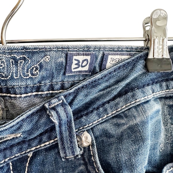 Miss Me Low Rise Bling Bootcut Jeans - Picture 5 of 7